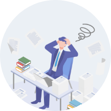 手続きが煩雑で何から手をつけたらいいかわからない